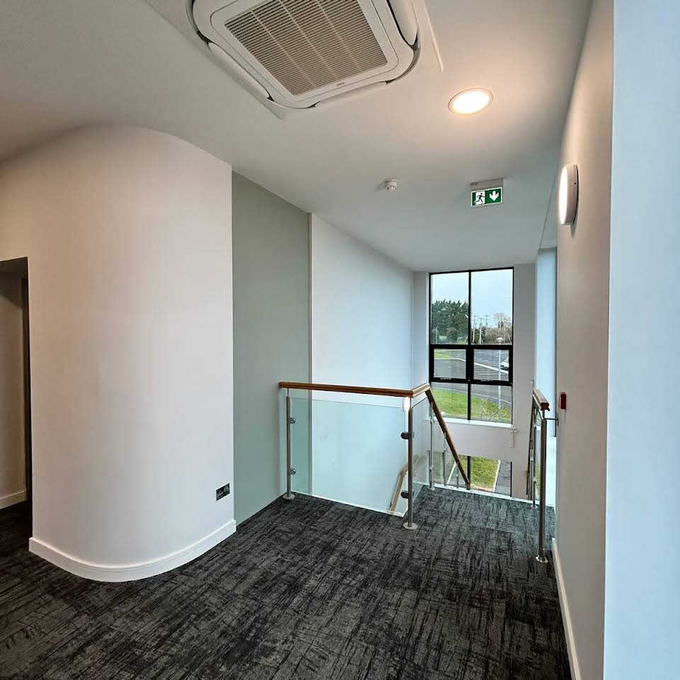 Commercial stairwell painting in Co. Louth